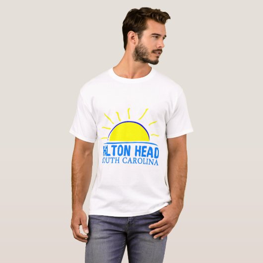 Summer Hilton Head - South Carolina T-shirt (Voorkant volledig)