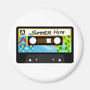 Summer Hits Tape Magneet