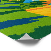 Summer Holiday Destination Hawaii Poster (Hoek)