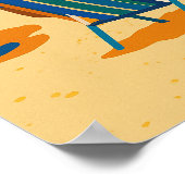 Summer Holiday Destination  Poster (Hoek)