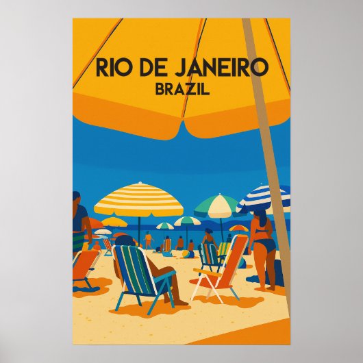 Summer Holiday Destination  Poster (Voorkant)
