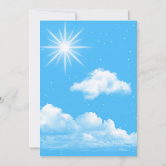 Summer Holiday Kerstmis bedankt (Achterkant)