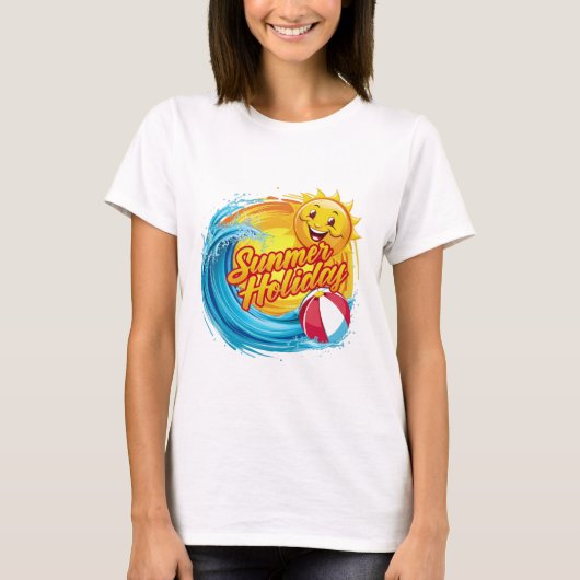 Summer Holiday T-shirt (Voorkant)