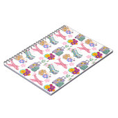 Summer Holiday Travel Vacking Design Spiral Notebo Notitieboek (Linkerzijde)