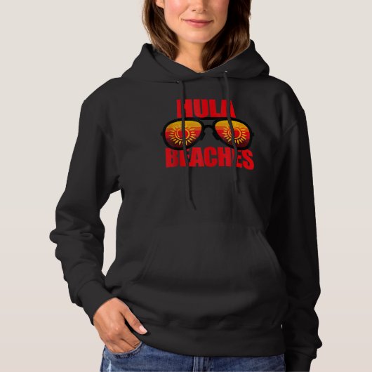 Summer Holiday Vacation Spring Break Hola Beaches Hoodie (Voorkant)