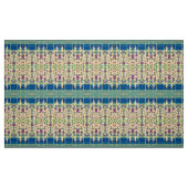 Summer Hollyhocks Fabric Stof (Fat Quarter)