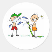 Summer Hose Fight Sticker (Voorkant)