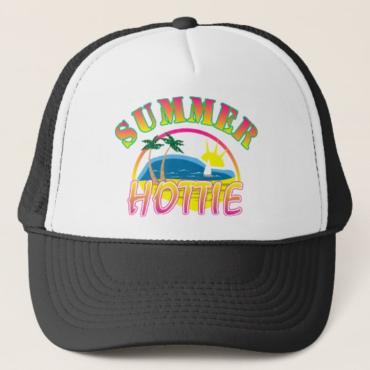 Summer Hottie Trucker Pet (Voorkant)