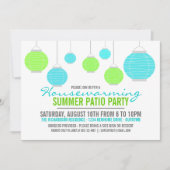 Summer Housewarming Patiënt Party Invitation Kaart (Voorkant)