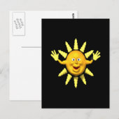 Summer Hugs Briefkaart (Voorkant / Achterkant)