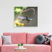 Summer Hummer Canvas Afdruk (Insitu (Woonkamer))