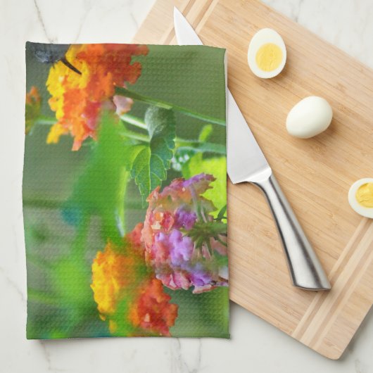 Summer Hummer Towel Theedoek (Quarter Fold)