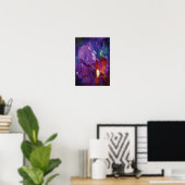 Summer Hummers Art Poster/Print Poster (Thuiskantoor)