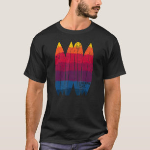 Summer Huntington Beach Surfboards Beach S T-shirt