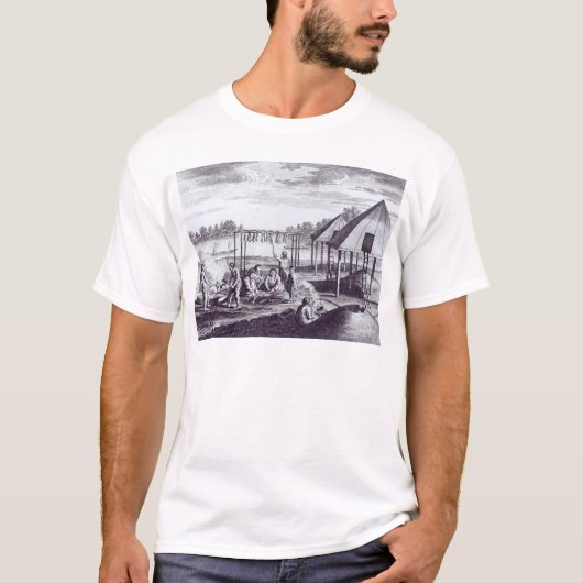 Summer Huts T-shirt (Voorkant)