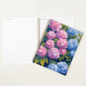 Summer Hydrangeas | Pink & Blue Coastal Flowers Planner (Display)