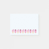 Summer Ice Cream-behandelingen Post-it® Notes (Voorkant)