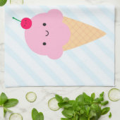 Summer Ice Cream-behandelingen Theedoek (Gevouwen)