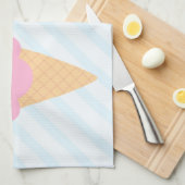 Summer Ice Cream-behandelingen Theedoek (Quarter Fold)