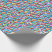 Summer Ice Cream Cone Collectie Cadeaupapier (Hoek)