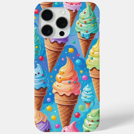 Summer Ice Cream Cone Collectie Case-Mate iPhone Case (Achterkant)