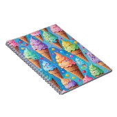 Summer Ice Cream Cone Collectie Notitieboek (Rechterzijde)