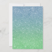 Summer Ice Cream Glitter Hier is de Scoop Birthday Kaart (Achterkant)