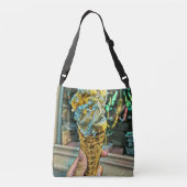 Summer ice cream lovers crossbody tas (Achterkant)