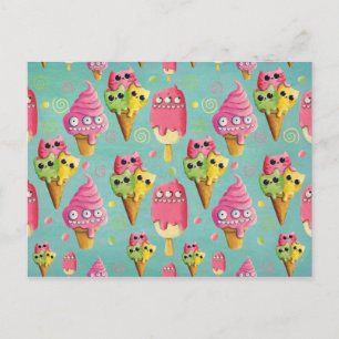 Summer Ice Cream Mix Briefkaart