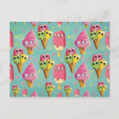 Summer Ice Cream Mix Briefkaart (Voorkant)
