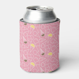 Summer Ice Cream Pattern Blikjeskoeler