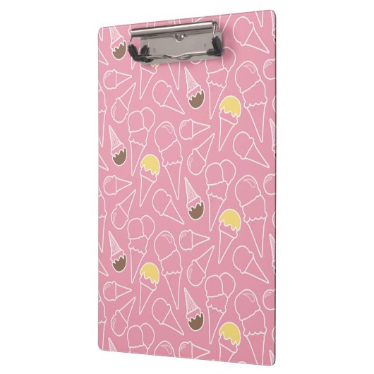 Summer Ice Cream Pattern Klembord (Links)