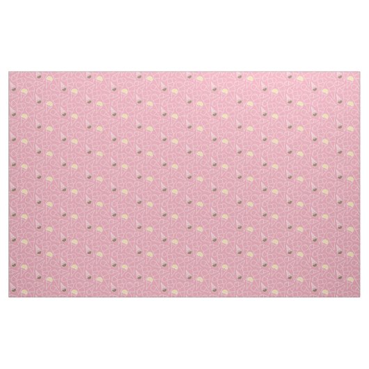 Summer Ice Cream Pattern Stof (Fat Quarter)