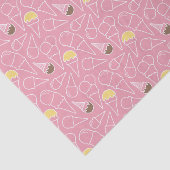 Summer Ice Cream Pattern Tissuepapier (Detail)