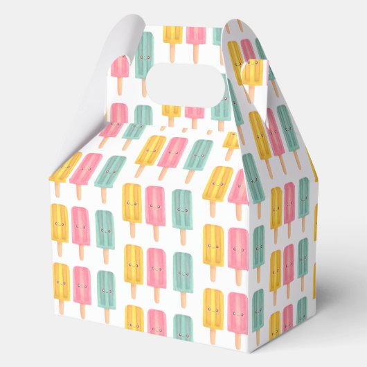 Summer Ice Cream Sticks Bedankdoosjes (Voorkant)