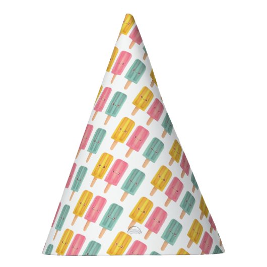 Summer Ice Cream Sticks Feesthoedjes (Rechts)