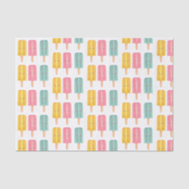 Summer Ice Cream Sticks Tissuepapier