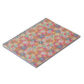 Summer Ice Plant Botanicals — Magenta Notitieboek (Linkerzijde)