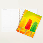 Summer Ice Pops Trio Bright Popsicles Planner