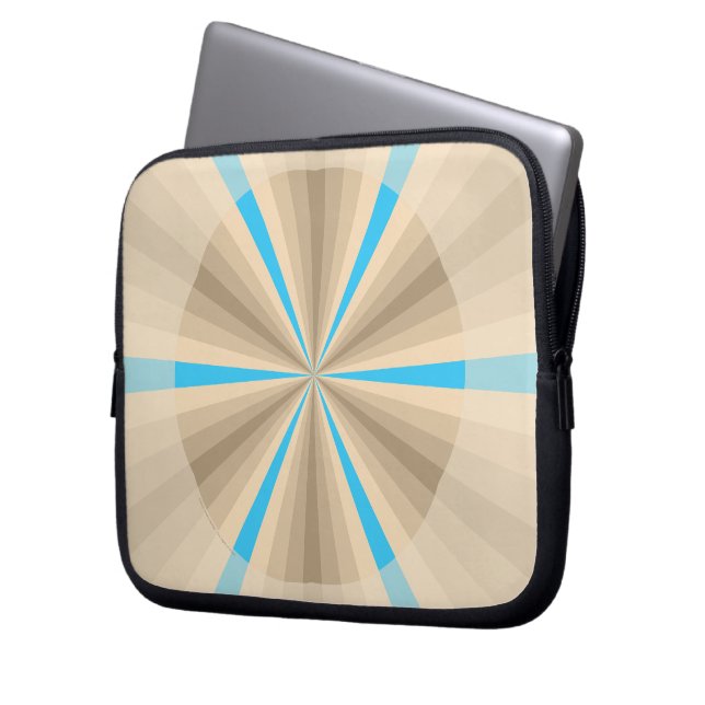 Summer Illusion Laptop Hoesje Sleeve (Voorkant Links)