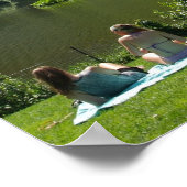 Summer in Central Park - New York City - Poster (Hoek)