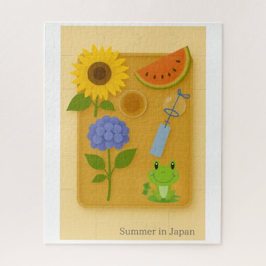 🌻 Summer in Japan Legpuzzel (Verticaal)
