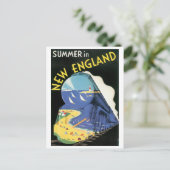 Summer in New England Briefkaart (Staand voorkant)