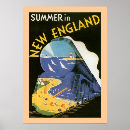 Summer in New England Poster (Voorkant)