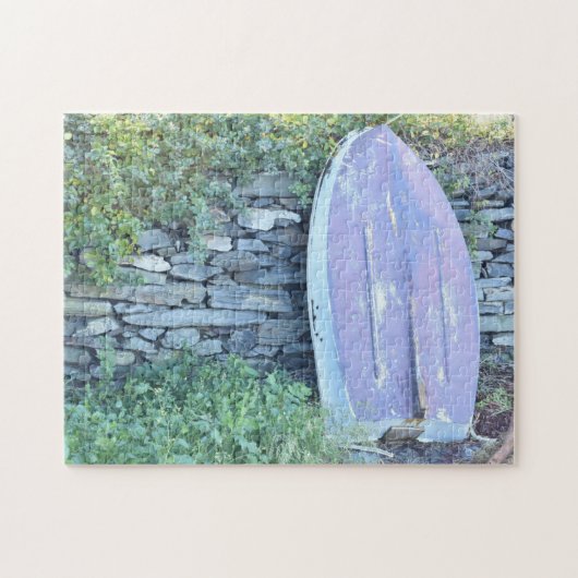 Summer in Portland Maine Rowboot Beach Photography Legpuzzel (Horizontaal)