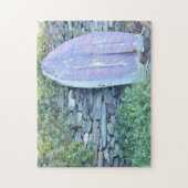 Summer in Portland Maine Rowboot Beach Photography Legpuzzel (Verticaal)