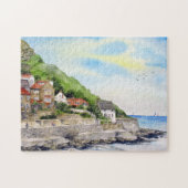 Summer in Runswick Bay North Yorkshire England Legpuzzel (Horizontaal)