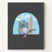 Summer In The City Spiral Notebook Notitieboek (Achterkant)