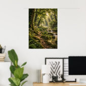 Summer in the Fourfold Forest Poster (Thuiskantoor)