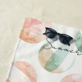 Summer in the Sun Beach Balls Strandlaken (In situ)